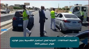 تقسيط المخالفات.. النيابة تعلن استمرار التقسيط بدون فوائد طوال سبتمبر 2025